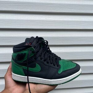 Air Jordan 1s Pine Green